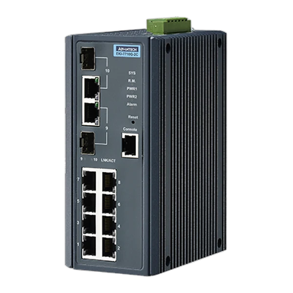 Switch công nghiệp EKI-7710G-2C